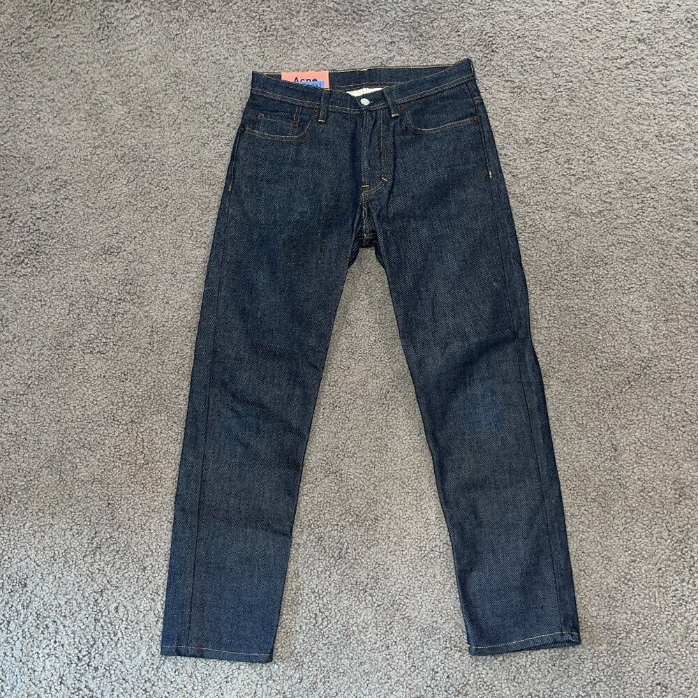 ACNE STUDIOS Bla Konst Floragatan 13 Stockholm Jeans Made in Italy NWOT 28x26
